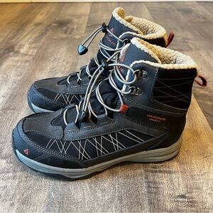 Vasque Boys UltraDry Winter Waterproof 7211 Black Boots Size 5